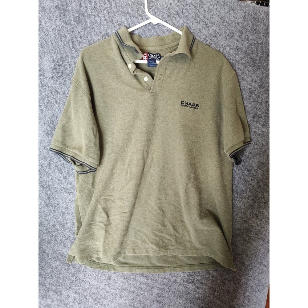 Ralph Lauren Chaps Embroidered Polo Men's XL Short Sleeve